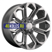 LS 9x18/6x139,7 ET20 D106,1 1366 MGMF (конус, Колпак+лого)