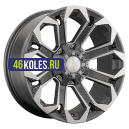 LS 9x18/6x139,7 ET20 D106,1 1366 MGMF (конус, Колпак+лого)