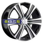 LS 9x20/6x114,3 ET35 D67,1 1370 BKF (конус, Колпак+лого)