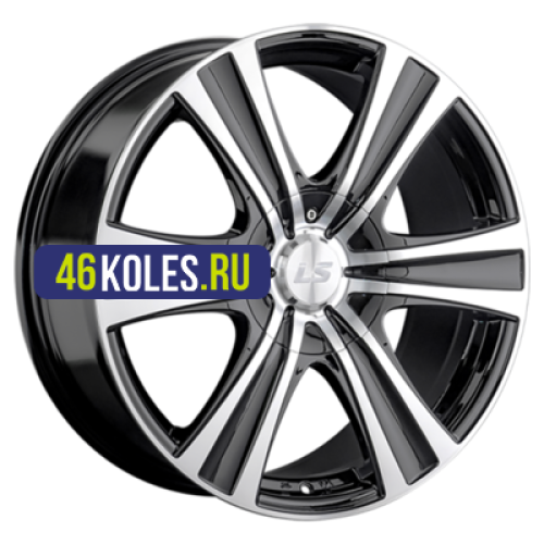 LS 9x20/6x114,3 ET35 D67,1 1370 BKF (конус, Колпак+лого)