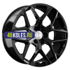 LS 9x22/6x139,7 ET30 D100,1 1372 BK (конус, Колпак+лого)