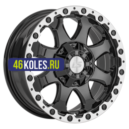 LS 8x17/5x150 ET45 D110,1 1375 BKL (конус, Колпак+лого)