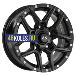 LS 6x15/5x139,7 ET30 D98,5 1381 BKS (конус, Колпак+лого)