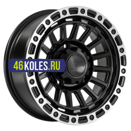 LS 7x15/5x139,7 ET0 D108,1 1386 BKSL (конус, Колпак+лого)
