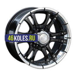 LS 8x16/6x139,7 ET10 D107,1 161 BKL (конус, Колпак+лого)