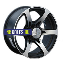 LS 7,5x17/6x139,7 ET0 D107,1 165 BKF (Колпак+лого)