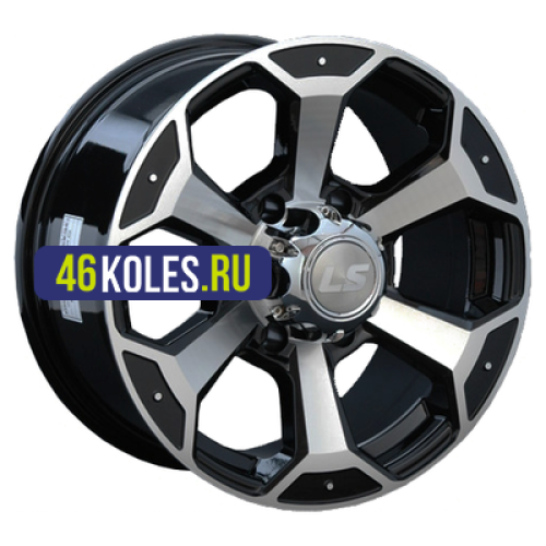 LS 7,5x18/6x139,7 ET46 D67,1 187 BKF (конус, Колпак+лого)