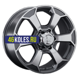 LS 7,5x18/6x139,7 ET25 D106,1 187 GMF (конус, Колпак+лого)