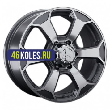 LS 7,5x18/6x139,7 ET25 D106,1 187 GMF (конус, Колпак+лого)