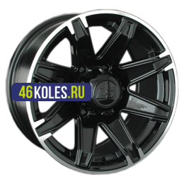 LS 8x16/6x139,7 ET10 D106,1 763 BKL (конус, Колпак+лого)