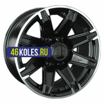 LS 8x16/6x139,7 ET10 D106,1 763 BKL (конус, Колпак+лого)