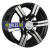 LS 8x17/6x139,7 ET10 D106,1 767 BKF (конус, Колпак+лого)