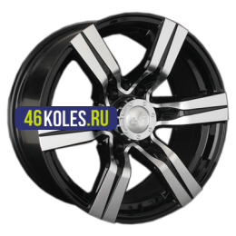 LS 8x16/6x139,7 ET10 D106,1 767 BKF (конус, Колпак+лого)