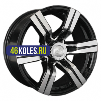 LS 8x16/6x139,7 ET10 D106,1 767 BKF (конус, Колпак+лого)