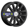 LS 6x15/6x139,7 ET33 D106,1 812 MB (конус, Колпак+лого)