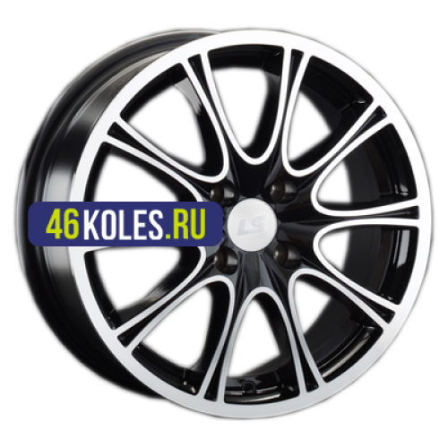 LS 6x15/4x100 ET40 D60,1 842 BKF (конус, Колпак+лого)