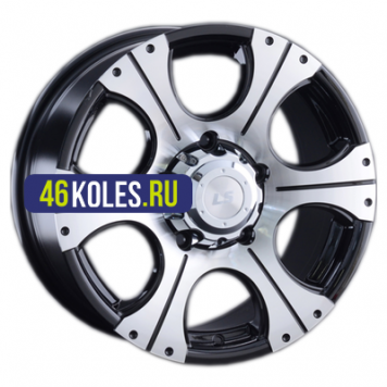 LS 8x17/5x150 ET55 D110,1 867 BKF (Колпак+лого)