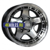 LS 8x16/6x139,7 ET-10 D106,1 870 BKF (конус, Колпак+лого)