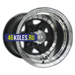 LS 10x15/6x139,7 ET-44 D106,1 879 BKL (Колпак+лого)