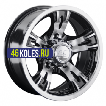 LS 7x15/5x139,7 ET-10 D108,5 883 BKF (конус, Колпак+лого)