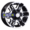 LS 6,5x15/6x139,7 ET0 D106,1 894 BKF (конус, Колпак+лого)