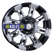 LS 9x20/6x139,7 ET20 D106,1 954 BKF (конус, Колпак+лого)