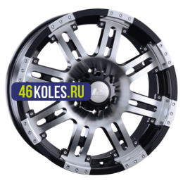 LS 9x18/6x139,7 ET25 D106,1 954 BKF (конус, Колпак+лого)
