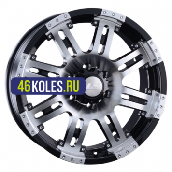 LS 9x20/6x139,7 ET20 D106,1 954 BKF (конус, Колпак+лого)