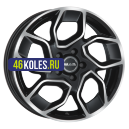 MAK 7x17/5x118 ET62 D71,1 Express Black mirror