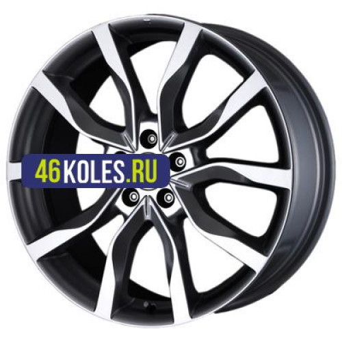 MAK 9x19/5x120 ET53 D72,6 Highlands Gunmetal Mirror Face