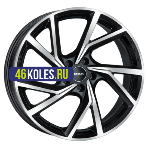 MAK 8x18/5x112 ET30 D57,1 Kassel Black mirror
