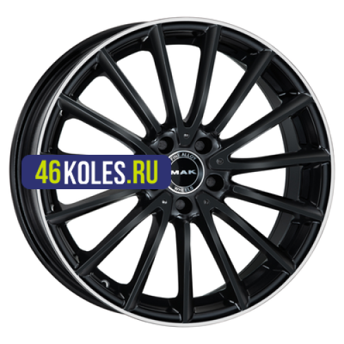MAK 7,5x17/5x112 ET36 D66,6 Komet Gloss Black Mirror Ring