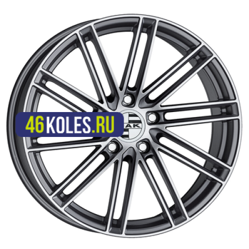 MAK 9,5x21/5x112 ET27 D66,45 Leipzig Gunmetal Mirror Face