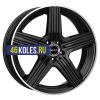 MAK 9x18/5x112 ET42 D66,6 Lewis Gloss Black Mirror Ring
