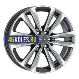 MAK 8x18/6x139,7 ET30 D100,1 Safari 6 Gunmetal Mirror Face