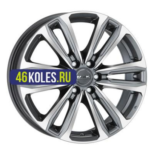 MAK 8x18/6x139,7 ET30 D100,1 Safari 6 Gunmetal Mirror Face