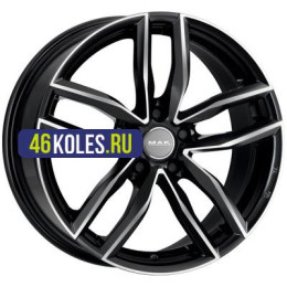 MAK 8x18/5x112 ET40 D57,1 Sarthe Black mirror