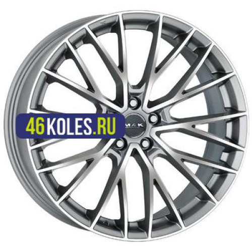 MAK 9x21/5x112 ET25 D66,45 Speciale Graphite Mirror Face