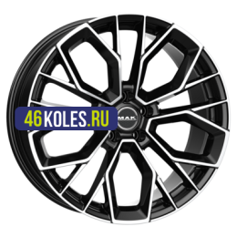 MAK 10x21/5x112 ET19 D66,45 Stilo-D Black mirror
