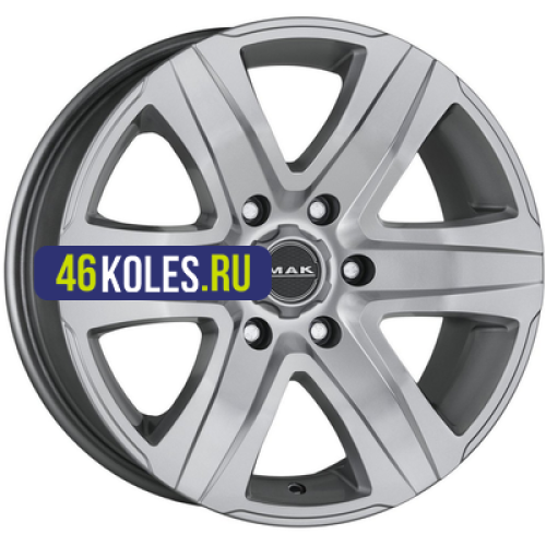 MAK 8,5x20/6x139,7 ET30 D100,1 Stone 6 Silver