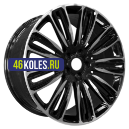 PDW 9,5x21/5x120 ET48 D72,56 5312 Gloss Black Machine Face (PDW)