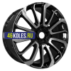 PDW 9,5x22/5x120 ET45 D72,56 7013 Gloss Black Machine Face (PDW)
