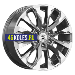 Premium Series 8x20/6x139,7 ET55 D100,1 КР007 (TANK 700) Diamond Gloss Graphite