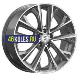 Premium Series 7x18/5x114,3 ET40 D64,1 КР012 (Haval F7/F7x) Diamond Gloss Graphite