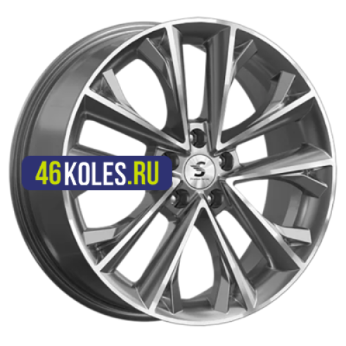 Premium Series 7x18/5x112 ET45 D57,1 КР012 (Karoq/Taos) Diamond Gloss Graphite