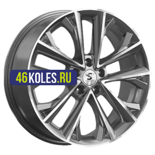 Premium Series 7x18/5x108 ET33 D60,1 КР012 (Tiggo 7 Pro) Diamond Gloss Graphite (4200017)