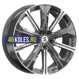 Premium Series 7x19/5x114,3 ET40 D64,1 КР013 (Haval F7/F7x) Diamond Gloss Graphite