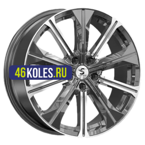 Premium Series 7x19/5x114,3 ET40 D64,1 КР013 (Haval F7/F7x) Diamond Gloss Graphite