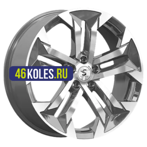 Premium Series 7,5x19/5x108 ET36 D65,1 КР015 (Exeed TXL/VX) Diamond Gloss Graphite