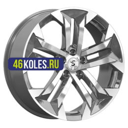 Premium Series 7,5x19/5x108 ET47 D60,1 КР015 (Jaecoo J7) Diamond Gloss Graphite